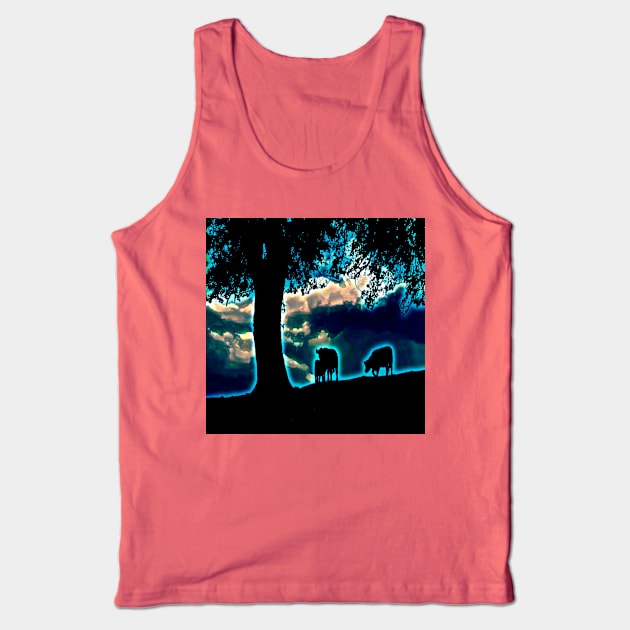 HEADING HOME Tank Top by JOHN COVERT ILLUSTRATIONS